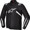 Bunda T-SPS 2 WATERPROOF, ALPINESTARS (černá/bílá, vel. M)