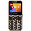 myPhone HALO HALO 3 zlatý TELMYSHALO3GO - Mobilný telefón Senior s nabíjacím stojanom