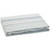Plachta s gumou 140x200 cm z bavlny modrá farba pruhovaný vzor 105 g/m² PRINT-HF-455542