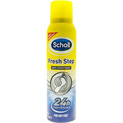 Scholl Fresh Step Anti-perspirant - Antiperspirant na nohy v spreji 150 ml