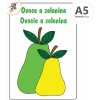Omaľovánka A5 Ovocie a zelenina
