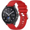 PROTEMIO 71825 SILICONE Vymeniteľný remienok pre Xiaomi Watch S3 červený
