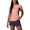 Columbia Dámske tričko TITANIUM W Titan Pass™ Ice SS Tee Farba: Coral Reef, Noc, Veľkosť: M