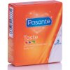 Pasante Taste Mix Farebné ochutené kondómy 3 kusy