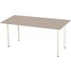 No brand Kancelársky stôl Standard, 160 x 80 x 75 cm, rovné vyhotovenie, dub
