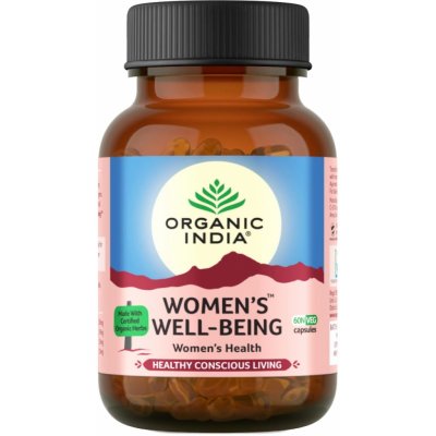 Zdravie pre ženu kapsule Hormonálna rovnováha Organic India 60 kapsúl