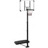 Basketbalový stojan priehľadný 256-361 cm polykarbonát-ForU-93650