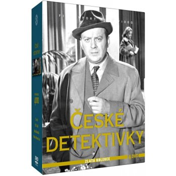 Kolekce české detektivky: 105% alibi + Kde alibi nestačí + Třináctý revír + Vražda v Ostrovní ulici, 4 DVD