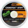 Fox šnúra Camotex Semi stiff 20m 20lb