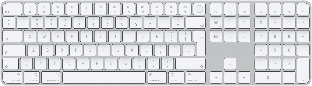 Apple Magic Keyboard Touch ID with Numeric Keypad MK2C3LB/A