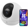 C6c 4K - Otočná vnútorná kamera WiFi 8Mpx, IR10m, Autotracking AI, Audio - EZVIZ