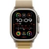 Apple Watch 49 mm žltohnedý Alpský ťah Small vyhotovenie z prírodného titánu MXN13ZM/A
