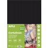 Farebný papier A4 170 g - čierny 50 ks