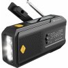 NONAME Sandberg Surviovor All-in-1 2000 mAh, FM/AM rádio s dalšími funkcemi, černá