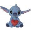 Plyšák Lilo & Stitch - Stitch holding heart 25 cm