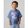 GAP Baby tričko s logom Modrá 4YRS