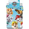JERRY FABRICS Obliečky do postieľky Paw Patrol happy blue Bavlna, 100/135, 40/60 cm