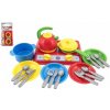 Teddies sada nádobí s vařičem plast 22x16cm s doplňky