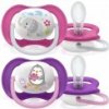 Philips AVENT Cumlík Ultra air zvieratko 6-18m dievča 2 ks