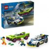 LEGO® City 60415 Naháňačka policajného auta a športiak