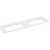 Sapho Brahea doska Rockstone 151,6 x 51,5 cm biela matná BT152-0101