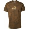 GEOFF ANDERSON - Tričko Organic Tee leaf oranž logo veľ. S