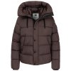 PitBull West Coast - dámská zimní bunda AMALIA tmavě čokoládová XL
