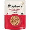 Applaws kapsička cat kuře a hovězí jelly 70 g