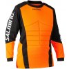 Detský brankársky dres na florbal Salming ATLAS JERSEY Oranžová,Čierna,Biela