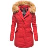 Marikoo Karmaa dámska zimná bunda s kapucňou, červená M