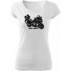 T-ričko BMW K 1600 GTL dámske tričko Farba trička: Biela, Veľkosť: XL