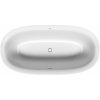 Duravit White Tulip voľne stojaca vaňa 180x90 cm oválne biela 700469000000000