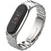 Xiaomi Mi Band 3/4/5/6 náhradný náramok/remienok - BO chirurgická oceľ Farba: Strieborná MBSCZ-5BOCHST