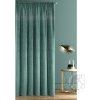Záves AURORA na páske tmavý tyrkysový 140x270cm