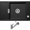 Schock MONO D-100XS Stone + Schock COSMO 525122 chróm
