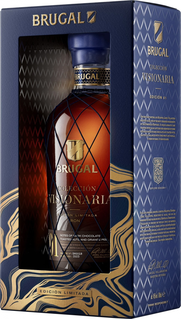 Brugal Colección Visionaria Edición 01 45% 0,7 l (kartón)