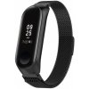 BStrap Milanese (Large) remienok na Xiaomi Mi Band 3/4, black (SXI005C01)