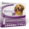 Vectra 3D dog L 25 - 40 kg 3 pipety