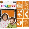 SNAZAROO Šablóny na tvárovej farby Halloween 6ks