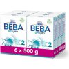 6x BEBA OPTIPRO® 2 Mlieko pokračovacie, 500 g​