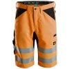 Snickers Workwear kraťasy LiteWork reflexní tř. 1 oranžové