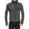 Mikina s kapucňou Odlo Ascent Mid Layer Hoody Full Zip - black