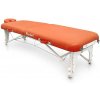 Skladací masážny stôl Quirumed Shiatsu 186*60 cm | 13,5 kg | oranžová