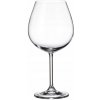 Poháre na červené víno Crystalite Bohemia COLIBRI priehľadné 650ml