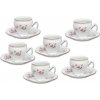 Bernadotte I kávová súprava 6ks šálok s podšálkami 12-dielná (Súprava pre 6 osôb)