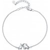 Olivie Strieborný náramok SLONÍ ŠTASTIE 4894 Ag 925; ≤1,6 g.