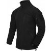 Helikon-Tex ALPHA TACTICAL Jacket, Grid Fleece - ČIERNA (Flisová takticka bunda značky Helikontex z mriežkovaného flisového materiálu zahreje a dobre sadne na postavu)
