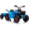 Lean Toys Elektrická Štvorkolka XMX630T - Modrá s prívesom - 1x45W - 1x6v7Ah - 2025
