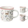 Hrnček vianočný 400 ml porcelán mix