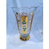 Váza 80838/57110 se zlatem a smaltem - 20 cm